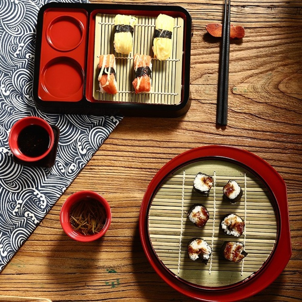طبق نودلز بارد على الطريقة الي - مراجعة Sushi Mat Bamboo وسعره