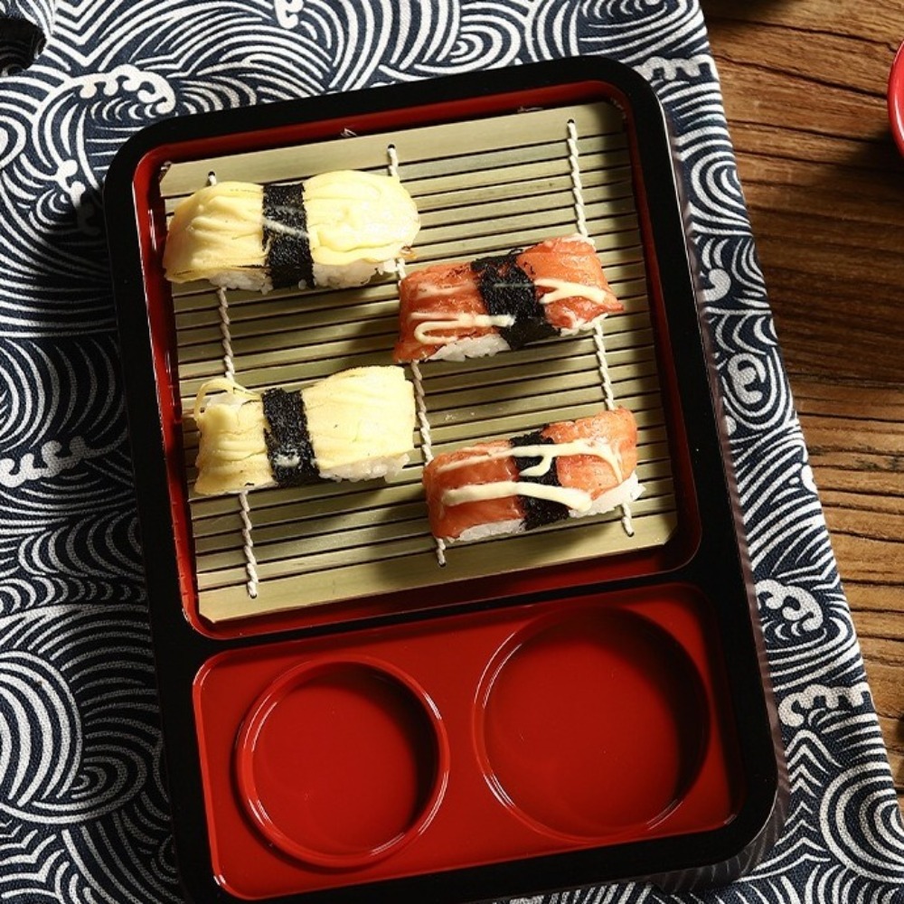 طبق نودلز بارد على الطريقة الي - مراجعة Sushi Mat Bamboo وسعره
