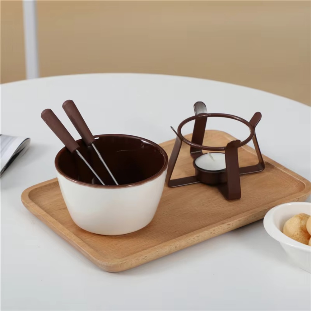 كوب سيراميك لصهر الشوكولاتة وا - مراجعة Fondue Pot Ceramic وسعره