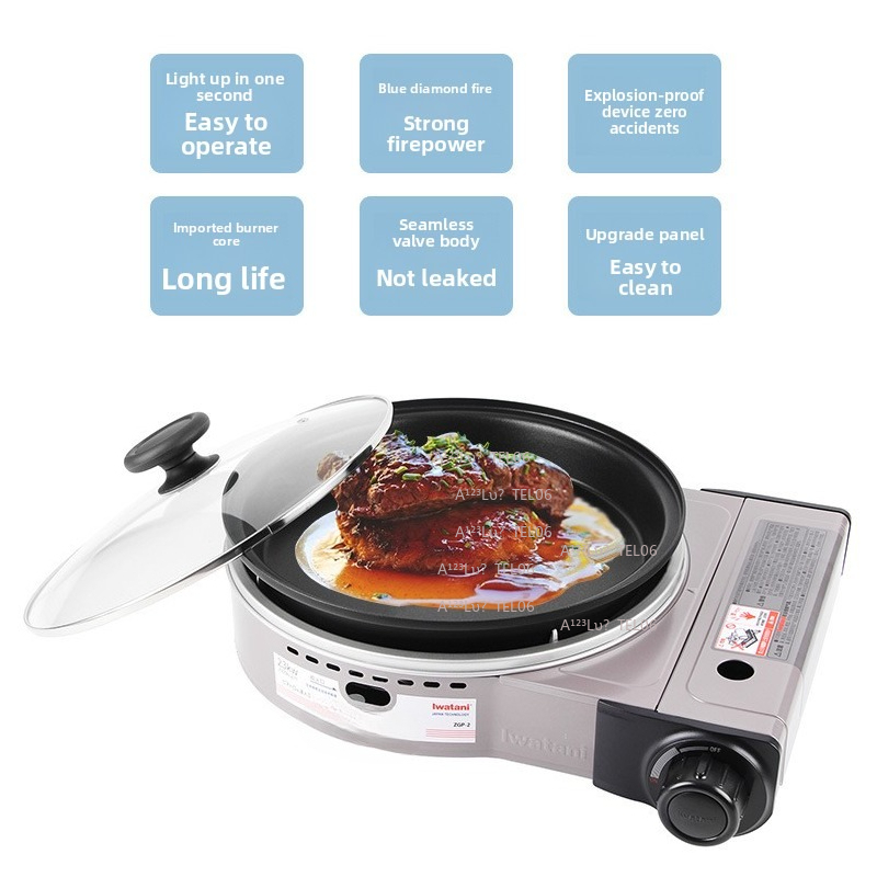 موقد غاز محمول مقاوم للرياح ZG - مراجعة Home Cooking Gas وسعره