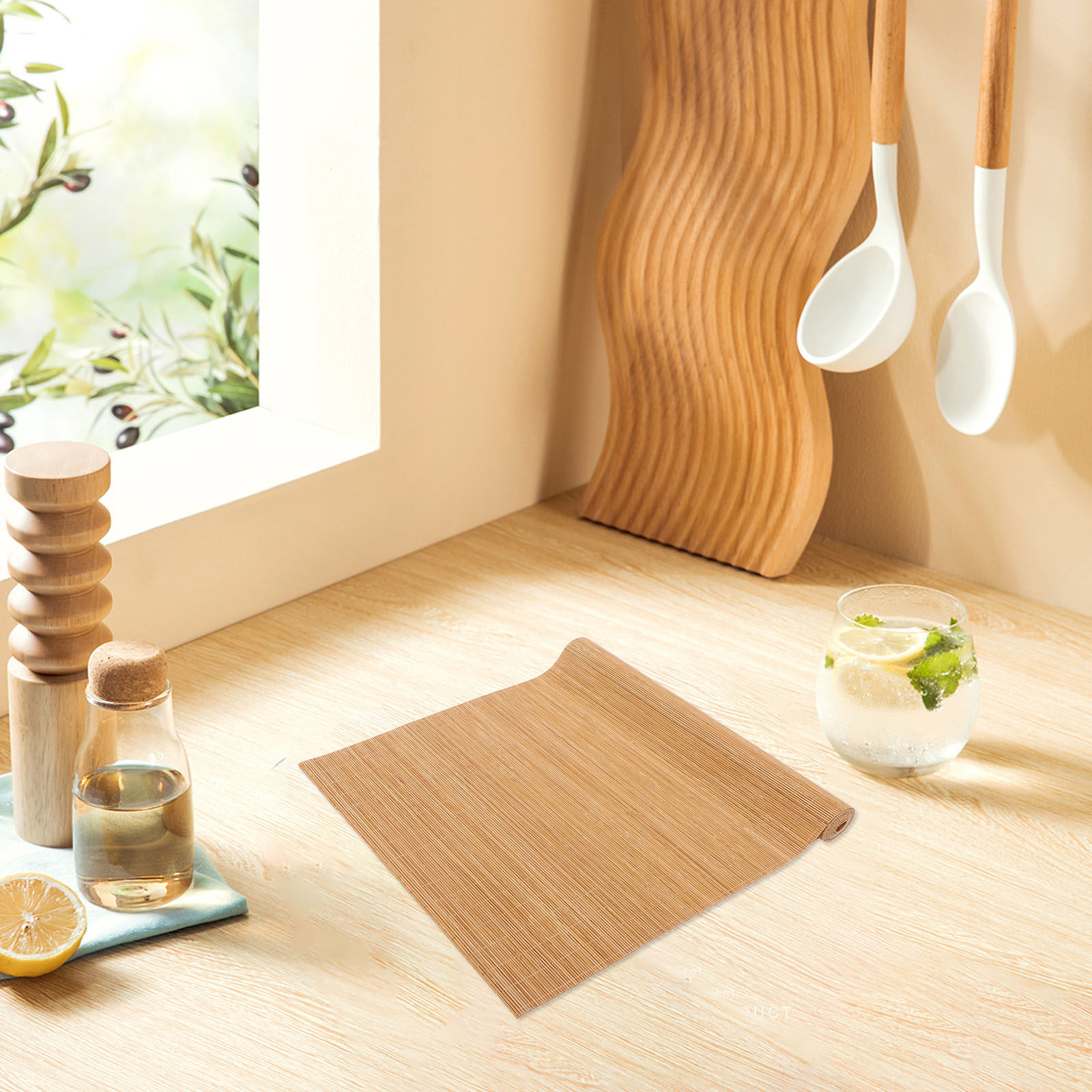 حصيرة طعام من الخيزران منسوجة  - مراجعة Sushi Mat Bamboo وسعره