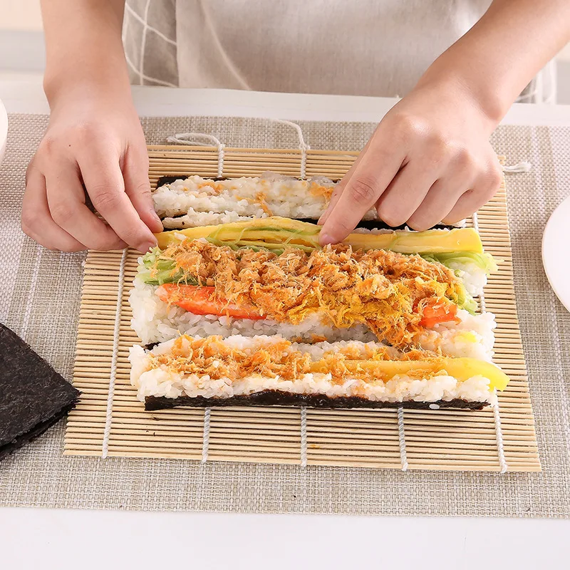 الخيزران السوشي المتداول حصيرة - مراجعة Sushi Mat Bamboo وسعره