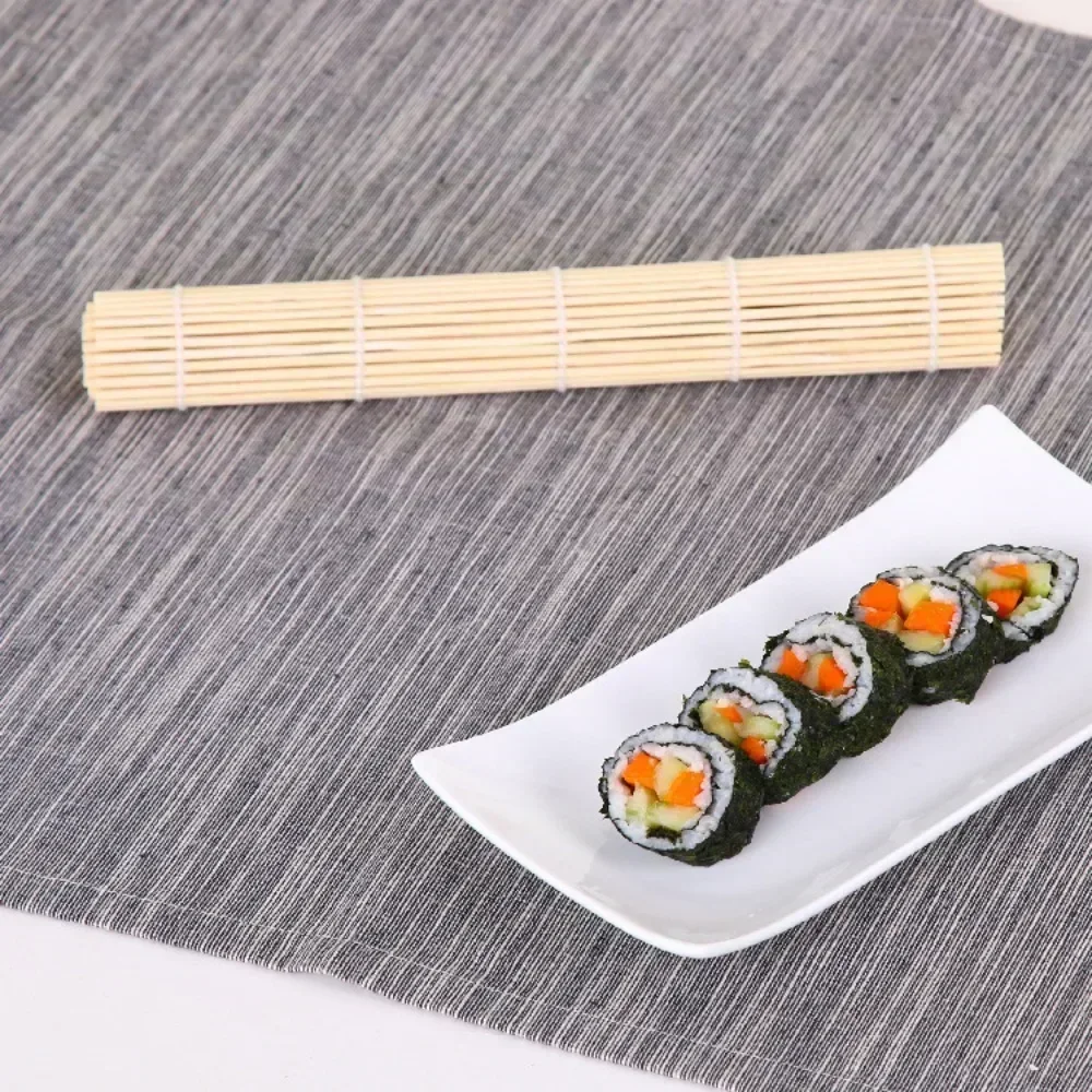 محلية الصنع غير عصا الخيزران ا - مراجعة Sushi Mat Bamboo وسعره