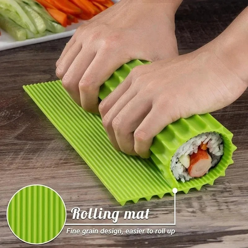 بساط سوشي سيليكون قابل لإعادة  - مراجعة Sushi Mat Bamboo وسعره