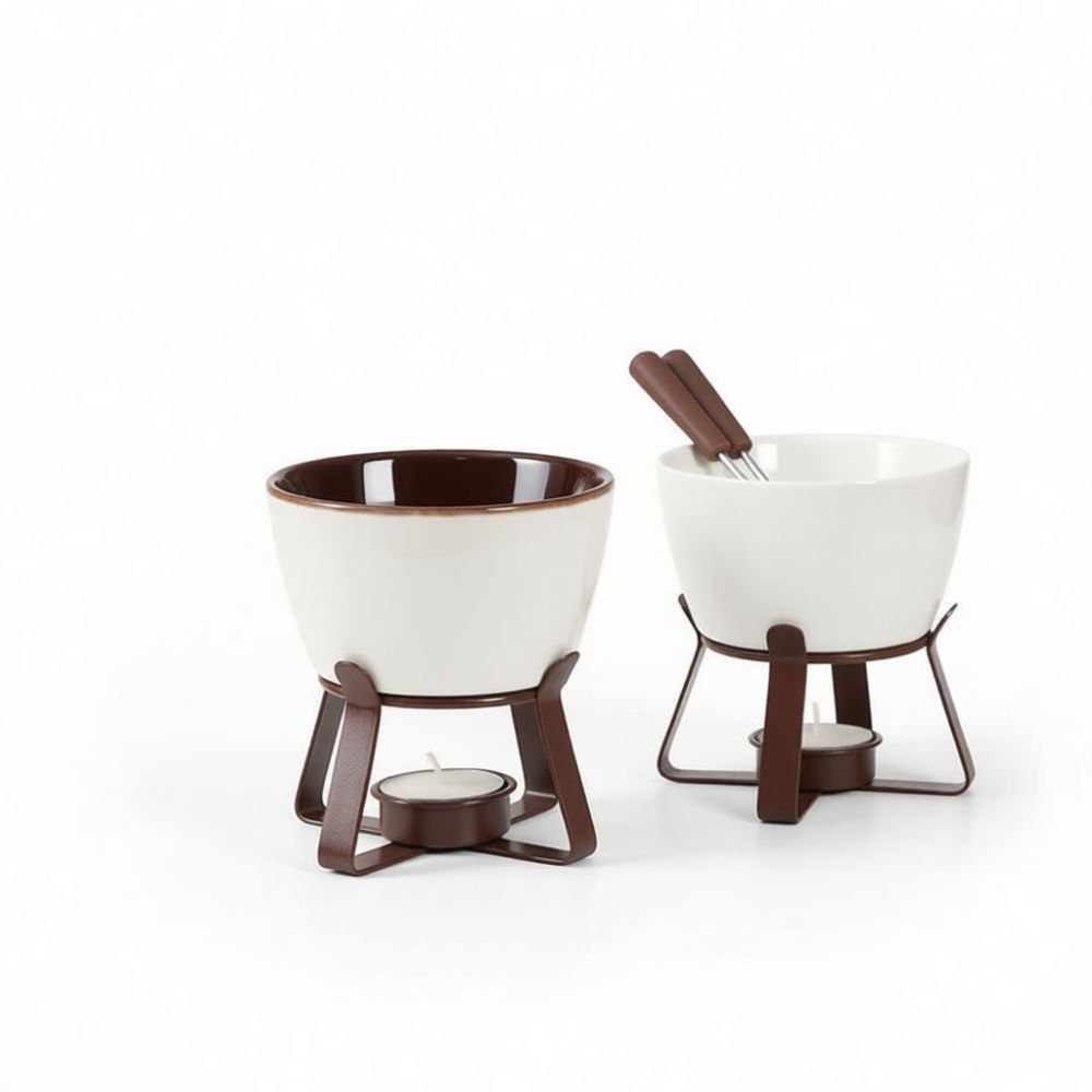 قدر صهر سيراميك نورديك للجبنة  - مراجعة Fondue Pot Ceramic وسعره
