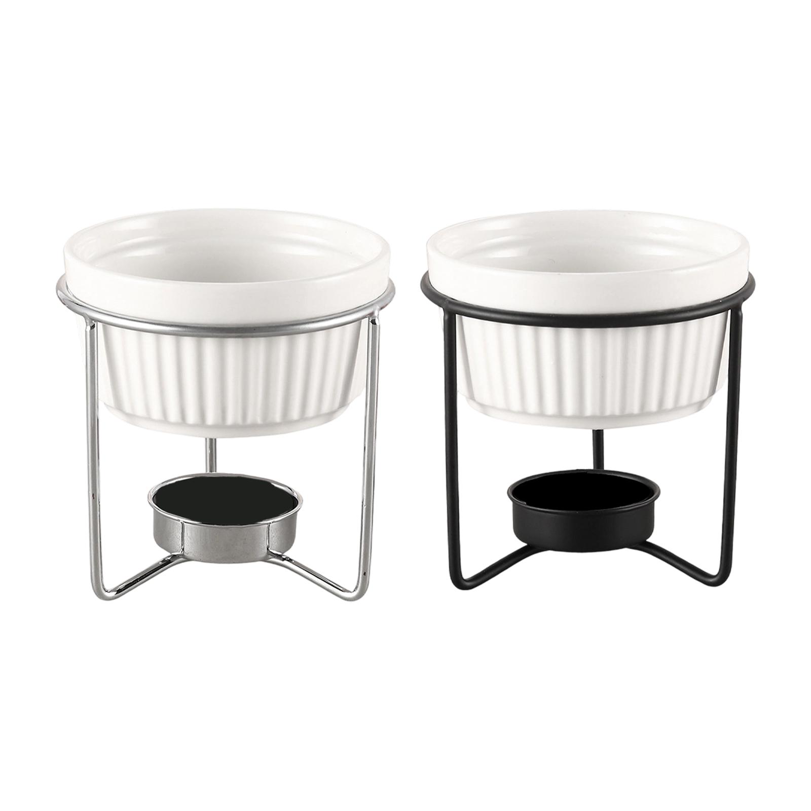 وعاء سيراميك لتسخين الزبدة وصن - مراجعة Fondue Pot Ceramic وسعره