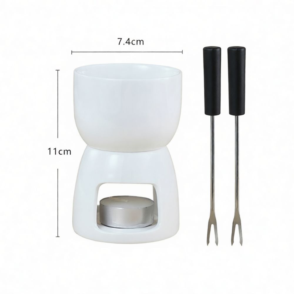 وعاء سيراميك لذوبان الجبن والش - مراجعة Fondue Pot Ceramic وسعره