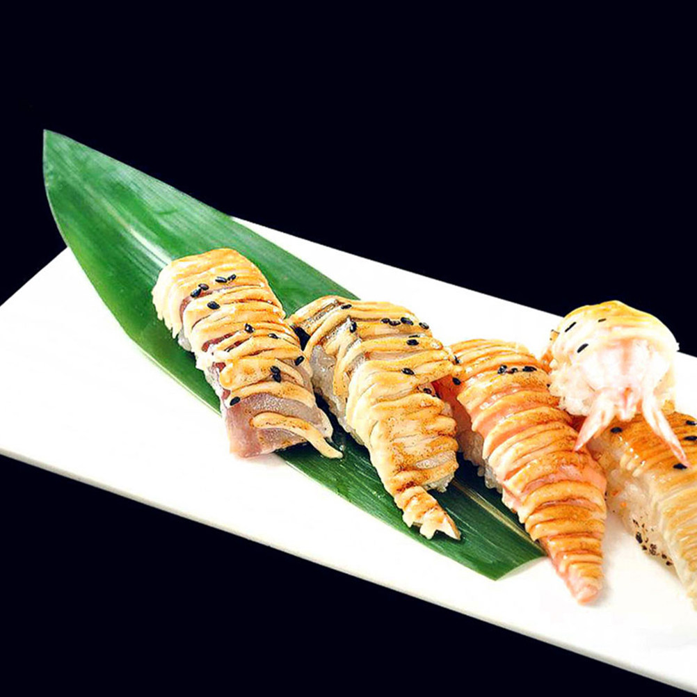 200 قطعة من أوراق الخيزران الم - مراجعة Sushi Mat Bamboo وسعره