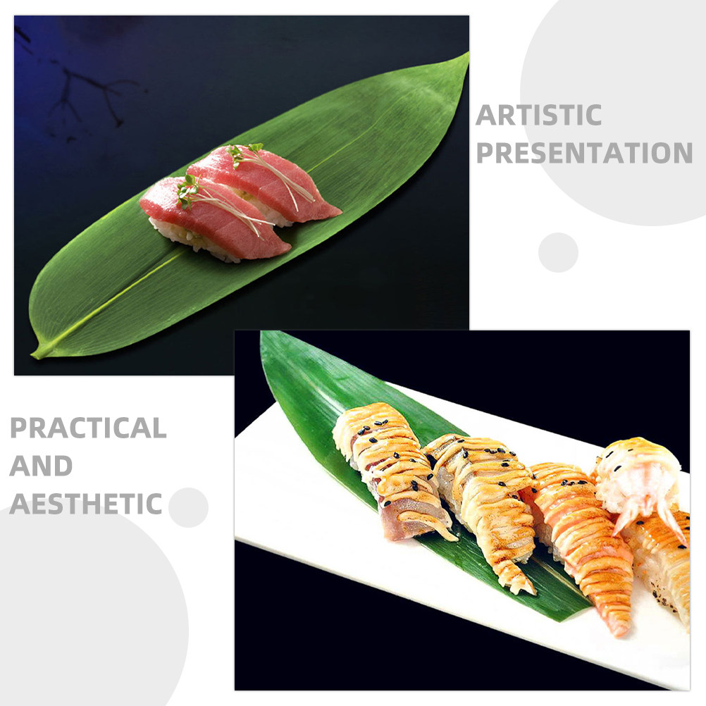 200 قطعة من أوراق الخيزران الم - مراجعة Sushi Mat Bamboo وسعره