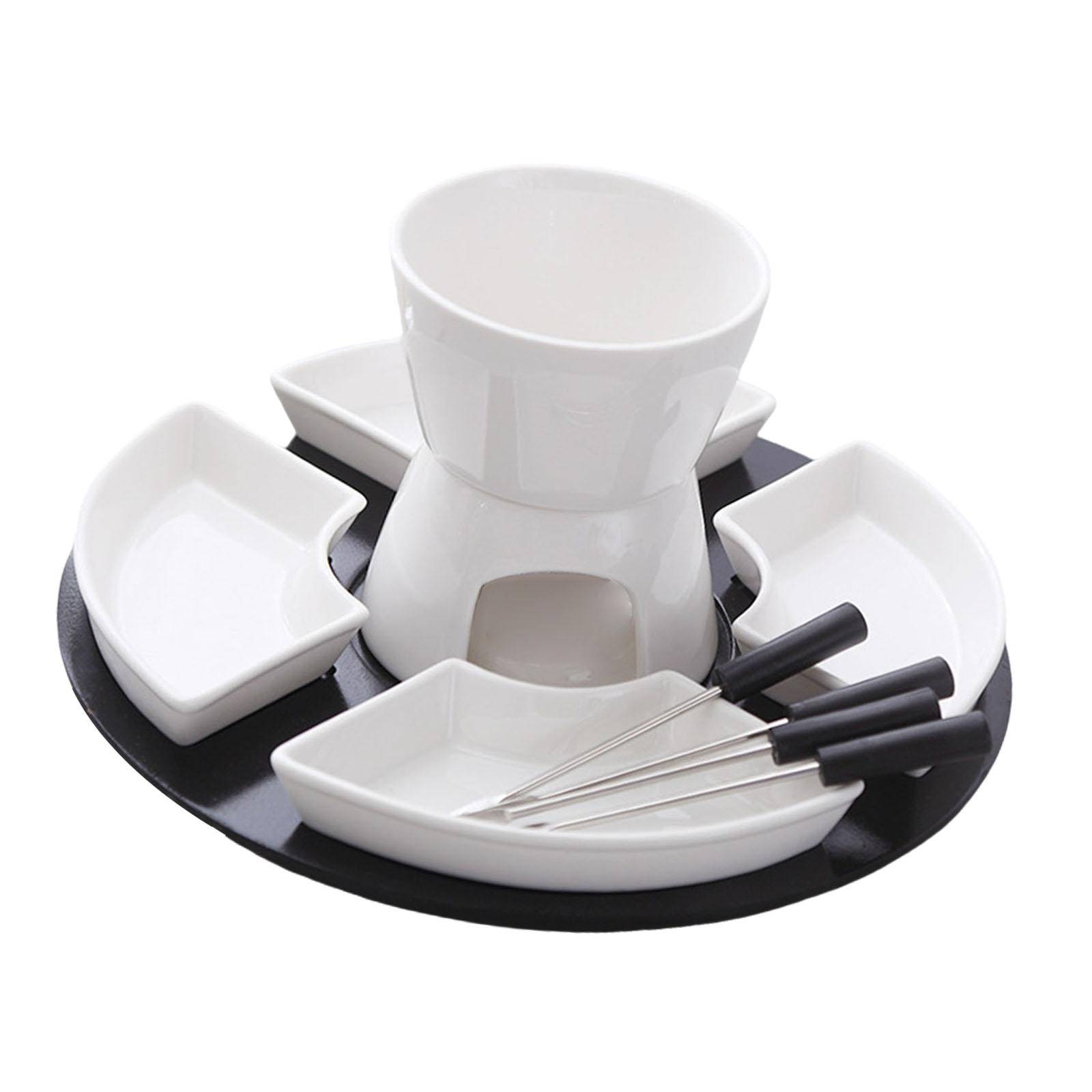 وعاء زبدة من البورسلين، طقم فو - مراجعة Fondue Pot Ceramic وسعره