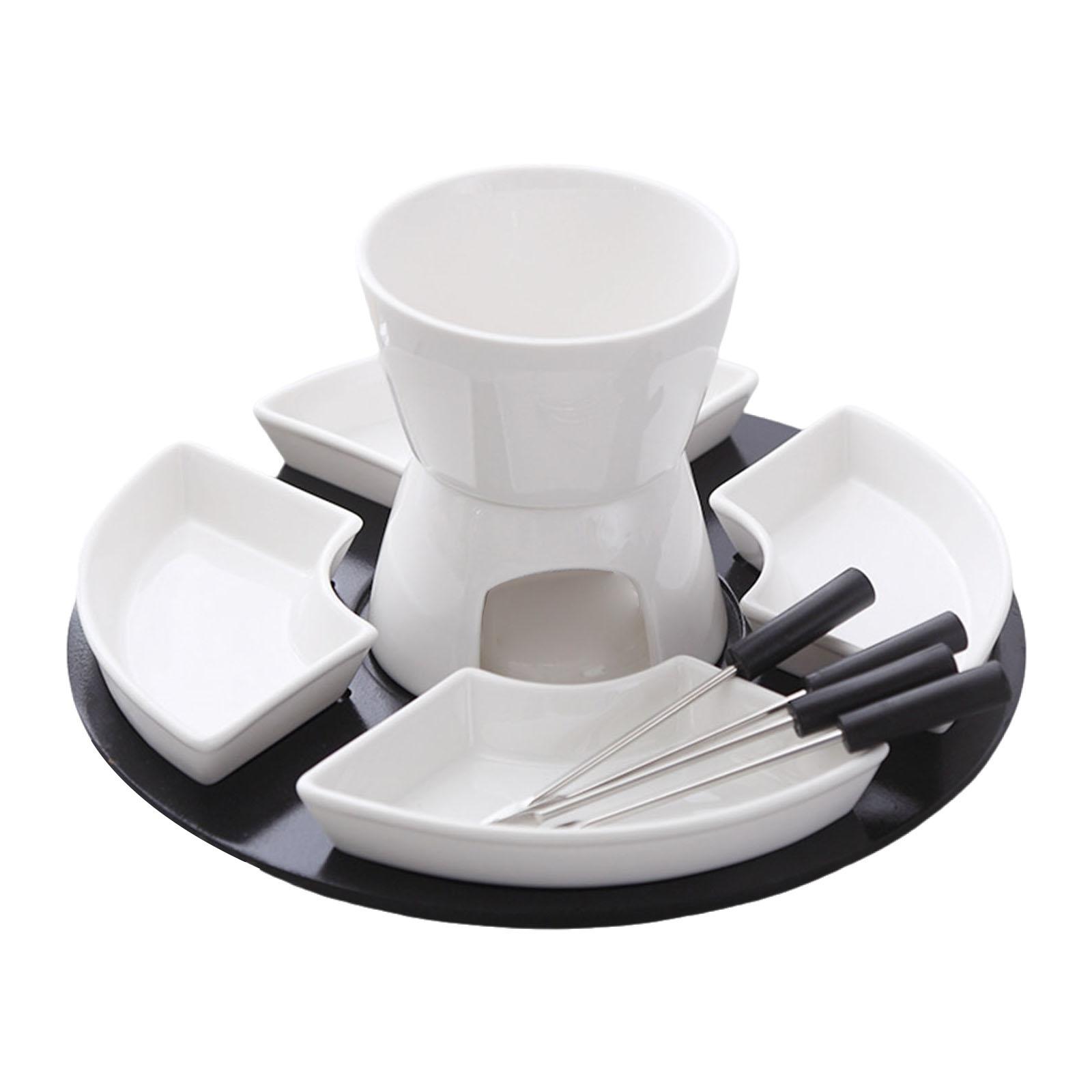 وعاء زبدة من البورسلين، طقم فو - مراجعة Fondue Pot Ceramic وسعره