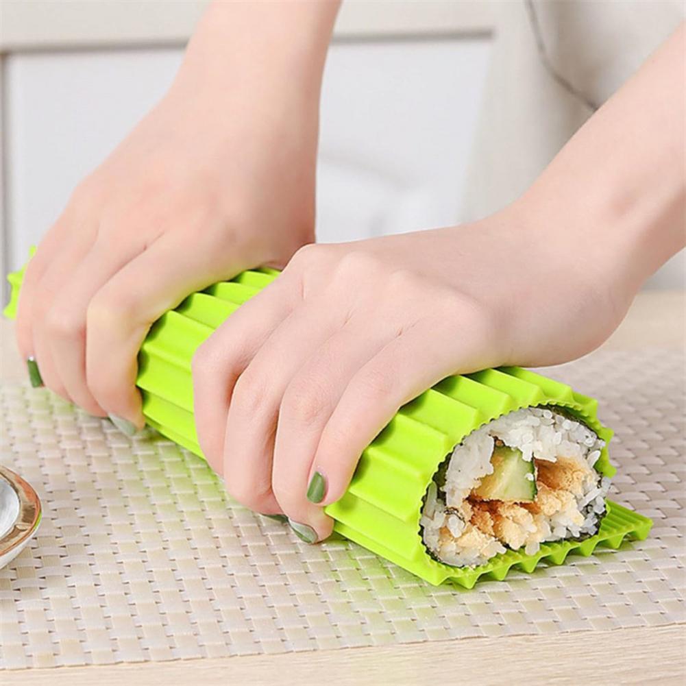 قالب سيليكون لصنع السوشي يدويً - مراجعة Sushi Mat Bamboo وسعره