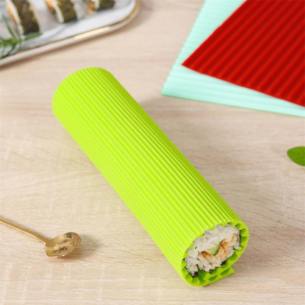 قالب سيليكون لصنع السوشي يدويً - مراجعة Sushi Mat Bamboo وسعره