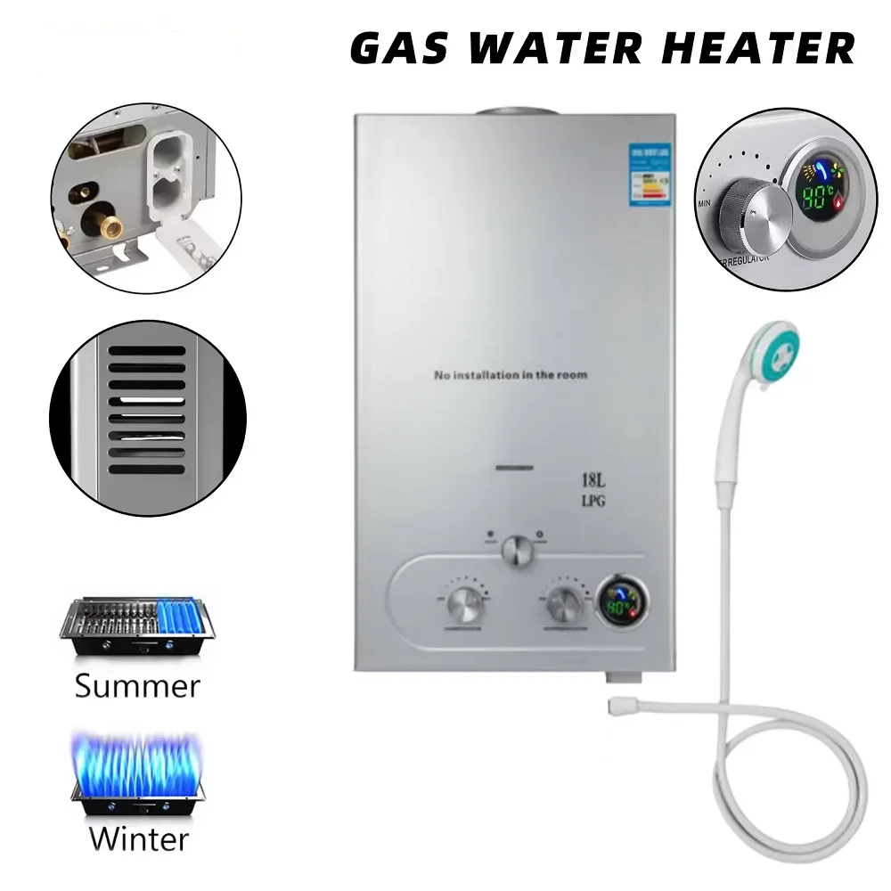 سخان مياه محمول من SIHAO LPG 6 - مراجعة Home Cooking Gas وسعره